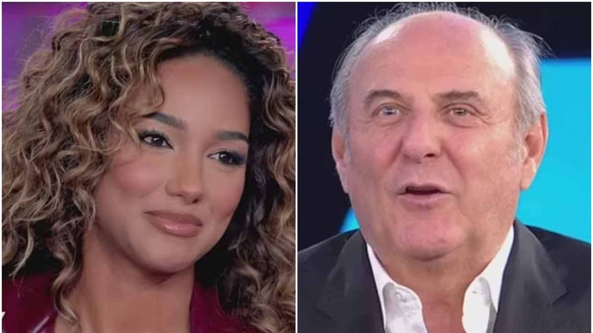 Samira Lui  e Gerry Scotti