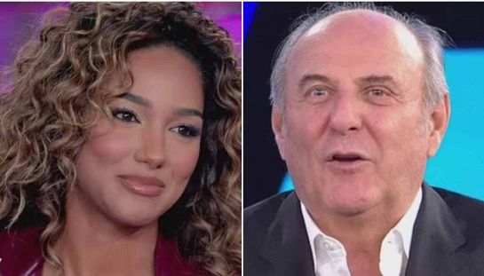 Samira Lui e Gerry Scotti