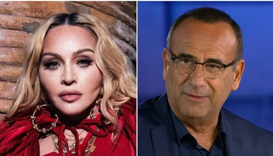 Sanremo 2026 Madonna e Carlo Conti
