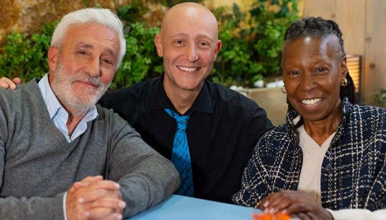 UPAS, Whoopi Goldberg con Diego e Raffaele