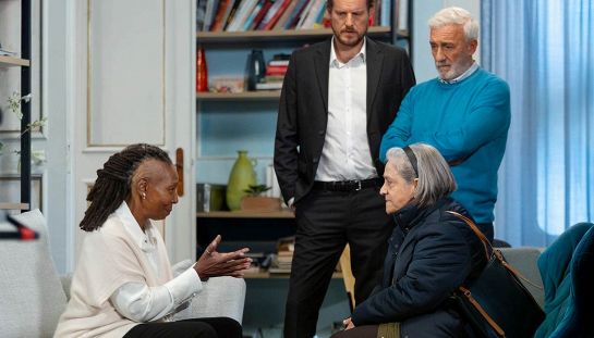 UPAS, Whoopi Goldberg con Raffaele