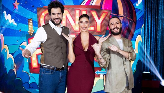 Belen Rodriguez torna con Only Fun ma abbandona l'intervista