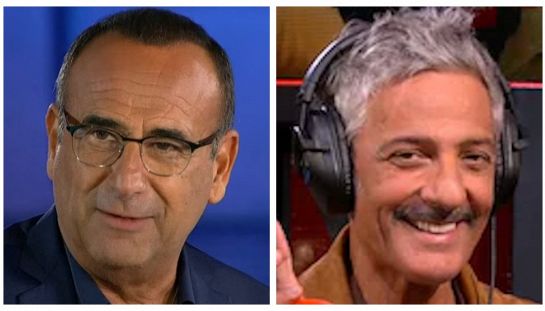 Carlo Conti e Rosario Fiorello