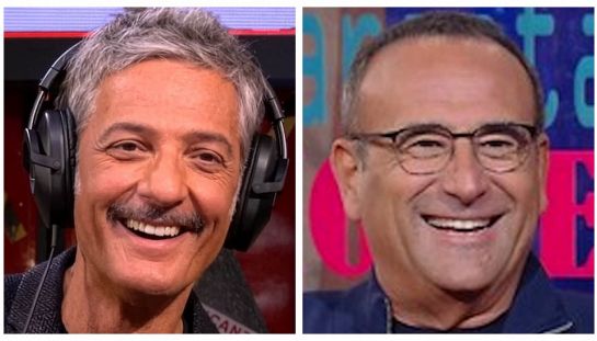 Rosario Fiorello e Carlo Conti