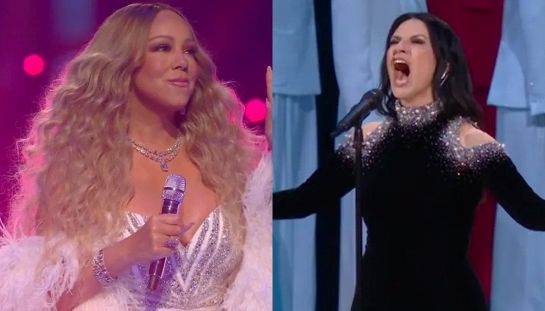Mariah Carey e Laura Pausini