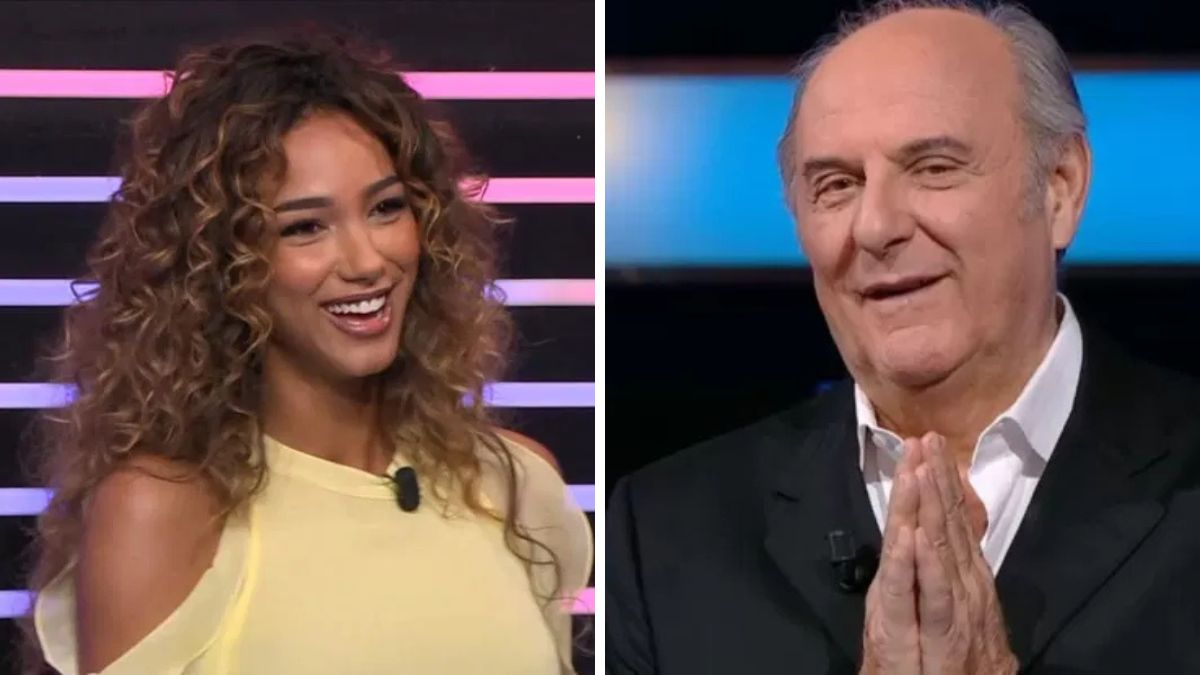 Samira Lui e Gerry Scotti