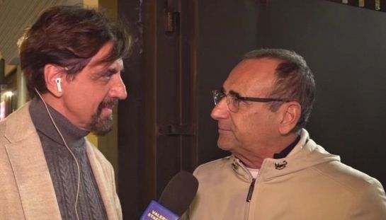 Valerio Staffelli e Carlo Conti