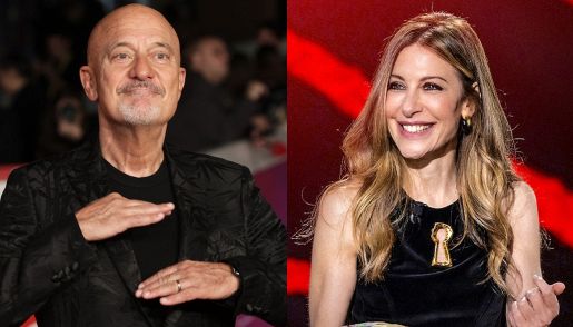 Claudio Bisio e Francesca Fagnani