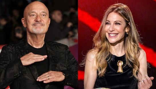 Claudio Bisio e Francesca Fagnani