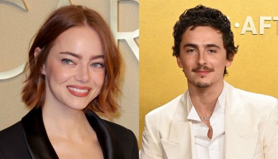 Emma Stone e Timothée Chalamet