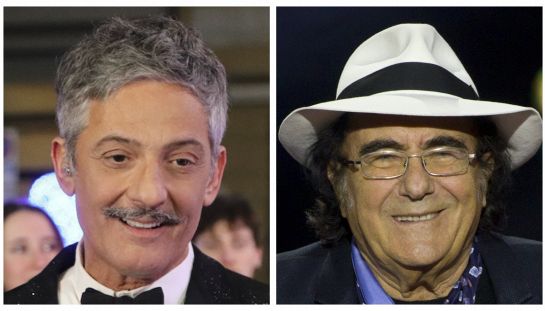 Rosario Fiorello e Al Bano Carrisi