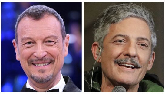 Rosario Fiorello e Amadeus