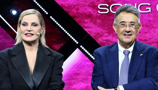 Simona Ventura e Roberto Sergio