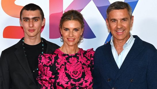 Achille Costacurta, Martina Colombari e Billy Costacurta