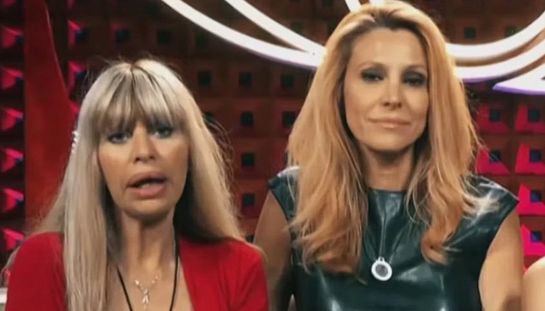 Adriana Volpe e Alessandra Mussolini