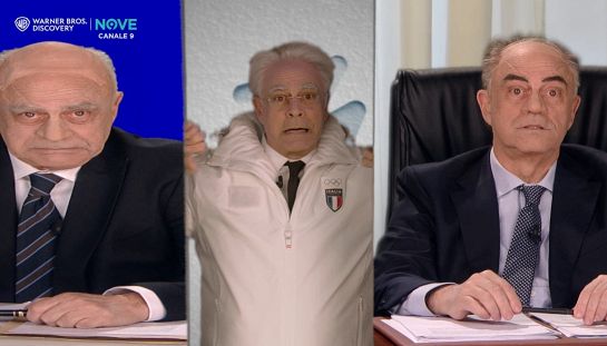 Crozza nei panni di Gratteri, Mattarella e Nordio