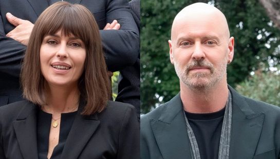 Claudia Pandolfi e Pietro Sermonti, divisi in Un medico in famiglia ma uniti da segreti inconfessabili nel nuovo film