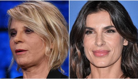 Maria De Filippi Elisabetta Canalis