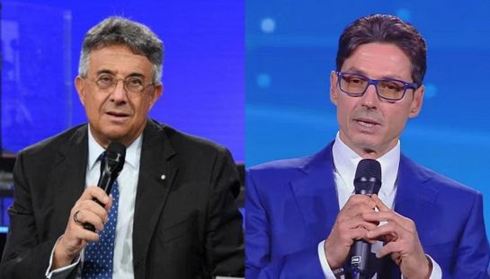 Roberto Sergio e Pier Silvio Berlusconi
