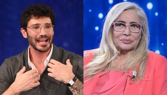 Stefano De Martino e Mara Venier