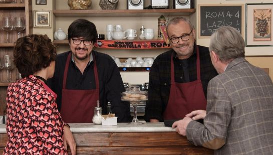 Ricky Memphis e Claudio Amendola in 'I Cesaroni - Il ritorno'