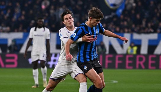 Duello tra Fagioli e De Katelaere in Atalanta-Fiorentina