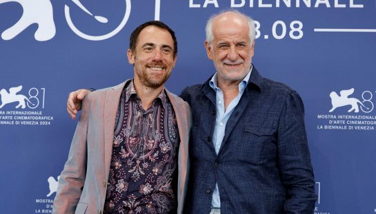 Elio Germano e Toni Servillo, protagonosti di Iddu - L'ultimo Padrino