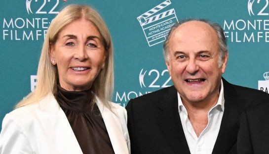 Gerry Scotti e Gabriella Perino