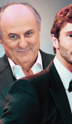 Gerry Scotti e Stefano De Martino, Mediaset vs Rai