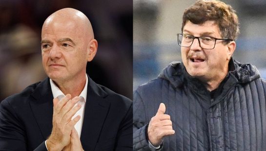 Gianni Infantino e Silvio Baldini