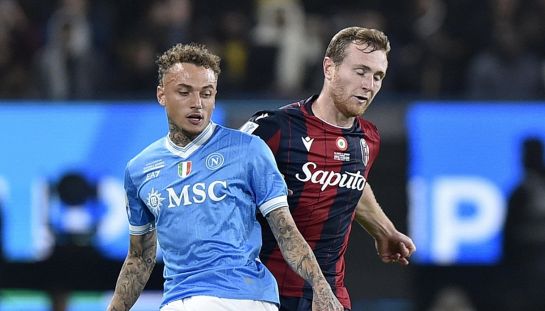 Questa sera in campo Napoli e Bologna