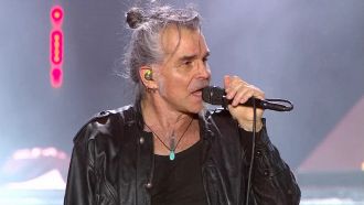 Piero Pelù e i Litfiba al concerto del Primo Maggio
