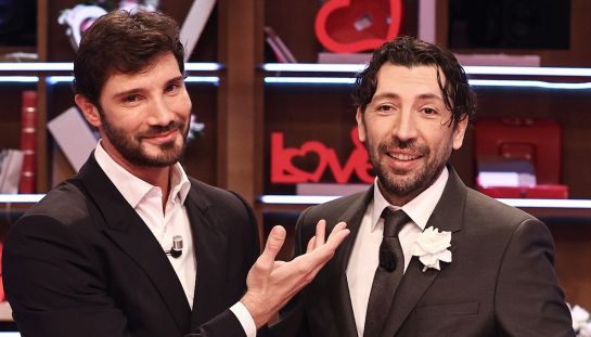 Stefano De Martino ed Herbert Ballerina
