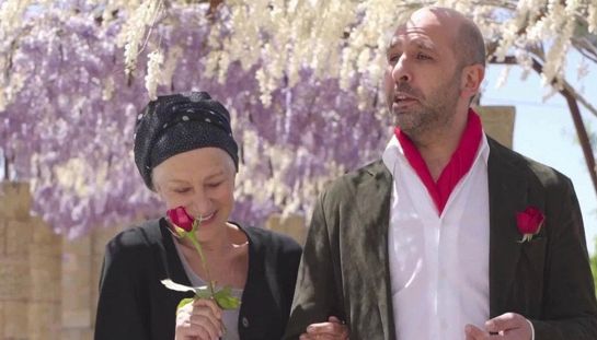 Checco Zalone racconta l'invito a cena, finito in digiuno, ricevuto dall'amica Helen Mirren