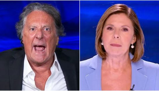 E' sempre cartabianca, Enzo Iacchetti e Bianca Berlinguer