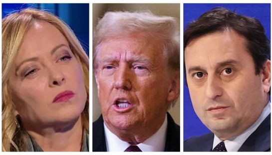 Giorgia Meloni, Donald Trump e David Parenzo