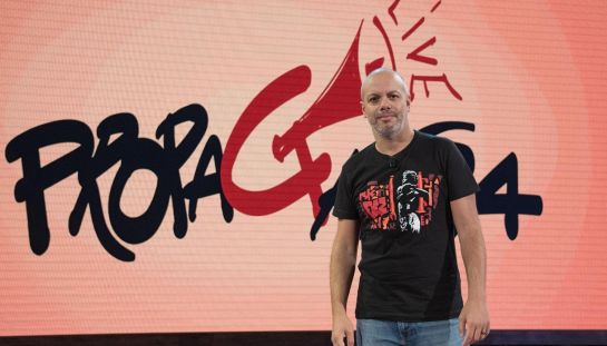 Diego Bianchi, conduttore di Propaganda Live