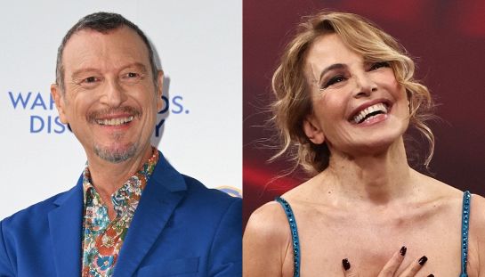 Amadeus e Barbara D'Urso
