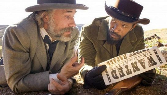 Una scena di Django Unchained