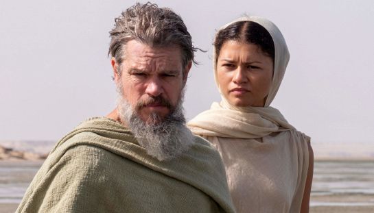 Matt Damon e Zendaya in Odissea