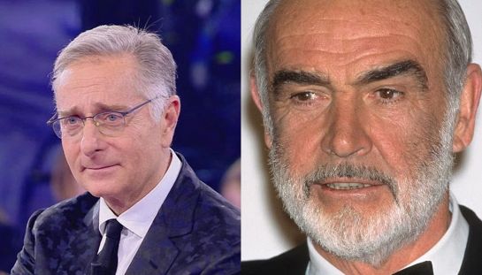 Paolo Bonolis e Sean Connery