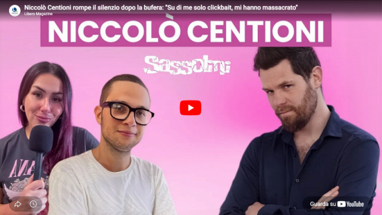 Sassolini Podcast - Intervista a Niccolò Centioni