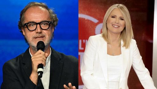 Stefano Coletta e Federica Sciarelli