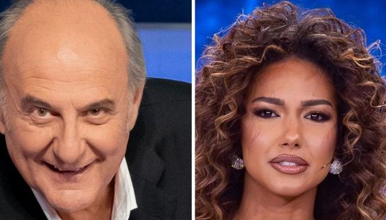 Gerry Scotti Samira Lui