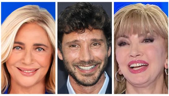 Mara Venier, Stefano De Martino e Milly Carlucci