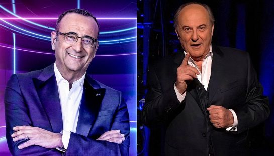 Carlo Conti e Gerry Scotti