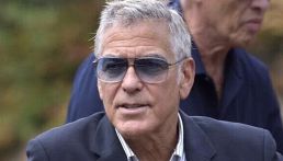 George Clooney alla conferenza stampa Venezia 2026