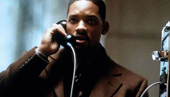 Nemico pubblico di Tony Scott, con Will Smith e Gene Hackman
