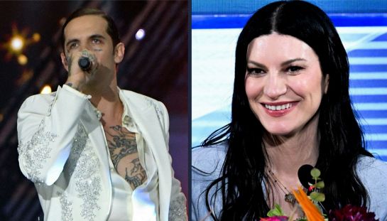 laura pausini e achille lauro