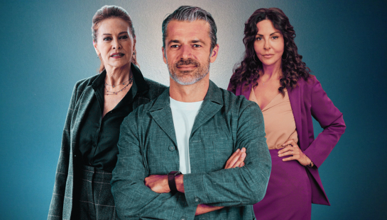 Elena Sofia Ricci, Luca Argentero e Sabrina Ferilli